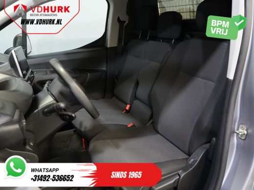 Peugeot e-Partner 50 kWh 280 km WLTP Snellader/ 3 Pers./ Standkachel/ Carplay/ Airco/ Cruise/ Navi/ PDC/ Trekhaak ActivLease financial lease