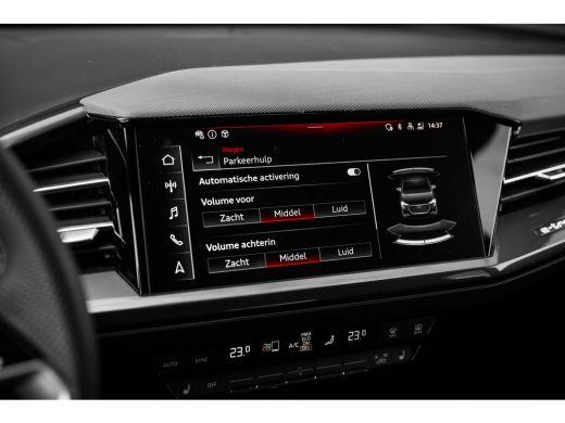 Audi Q4 Sportback e-tron 45 S Edition 82 kWh | Panoramadak | Trekhaak | HUD | 21" | Assistentiepakket Advanced | ActivLease financial lease