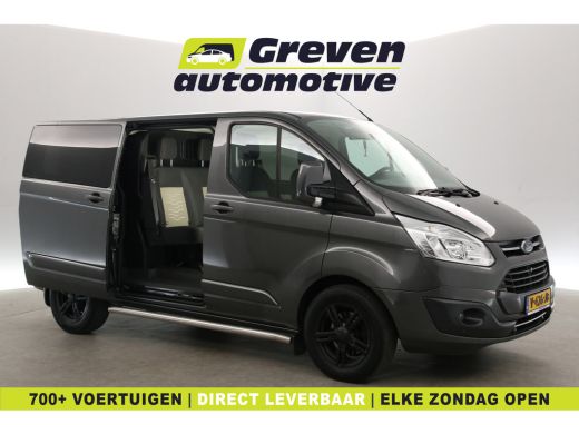 Ford Transit Custom 2.0 TDCI L1H1 Limited 170PK | Dubbele Cabine | Aut. | Airco | Cruise | Navi | Trekhaak | 2xSchuif...