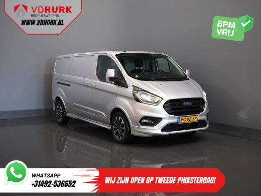 Ford Transit Custom Sport 2.0 TDCI Aut. 170 pk L2 DB-Riem VV/ Carplay/ Alarm III/ Stoelverw./ Navi/ Airco/ Camera/ Cr...