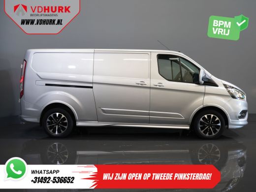 Ford Transit Custom Sport 2.0 TDCI Aut. 170 pk L2 DB-Riem VV/ Carplay/ Alarm III/ Stoelverw./ Navi/ Airco/ Camera/ Cr... ActivLease financial lease