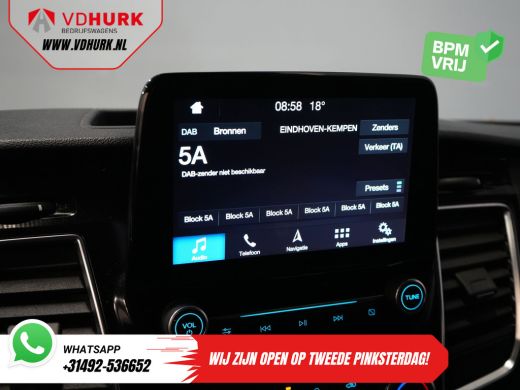 Ford Transit Custom Sport 2.0 TDCI Aut. 170 pk L2 DB-Riem VV/ Carplay/ Alarm III/ Stoelverw./ Navi/ Airco/ Camera/ Cr... ActivLease financial lease