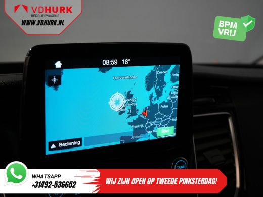 Ford Transit Custom Sport 2.0 TDCI Aut. 170 pk L2 DB-Riem VV/ Carplay/ Alarm III/ Stoelverw./ Navi/ Airco/ Camera/ Cr... ActivLease financial lease