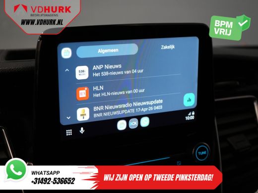 Ford Transit Custom Sport 2.0 TDCI Aut. 170 pk L2 DB-Riem VV/ Carplay/ Alarm III/ Stoelverw./ Navi/ Airco/ Camera/ Cr... ActivLease financial lease