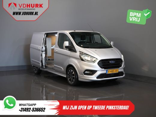 Ford Transit Custom Sport 2.0 TDCI Aut. 170 pk L2 DB-Riem VV/ Carplay/ Alarm III/ Stoelverw./ Navi/ Airco/ Camera/ Cr... ActivLease financial lease