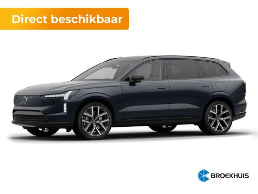 Volvo  EX90 Twin Motor Performance Ultra 7p. 106 kWh | 22" 5-Y-spaaks Glossy Black Diamond, gesmeed | 7 Zitpl...