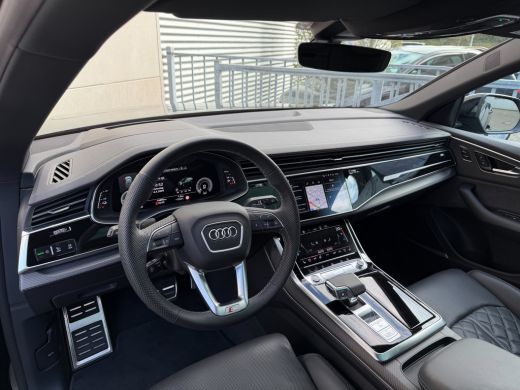 Audi Q8 60 TFSI e quattro Pro Line S Competition Pano-ACC-4Wstr-OLED-23"-B&O-Head up-Sportst-Trekhaak ActivLease financial lease