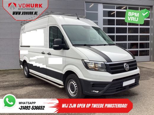 Volkswagen Crafter 2.0 TDI 140 pk DSG Aut. L3H3 EXPORT Carplay/ Imperiaal/ Airco/ Navi/ Cruise/ Camera/ Sidebars