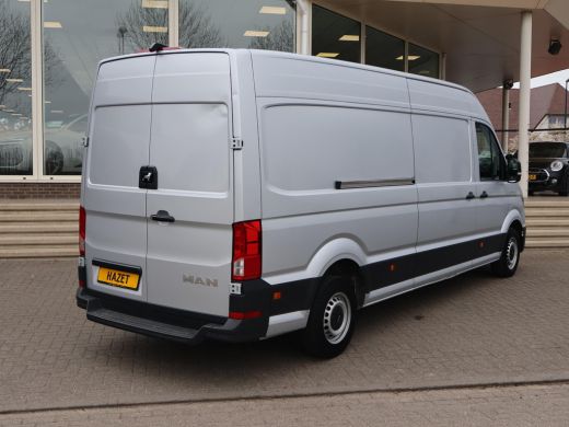 MAN TGE 35 3.140 AUT. L4H3 ZILVERGRIJS + CAMERA | APPLE CARPLAY | ANDROID AUTO | DAB | NAVIGATIE ActivLease financial lease