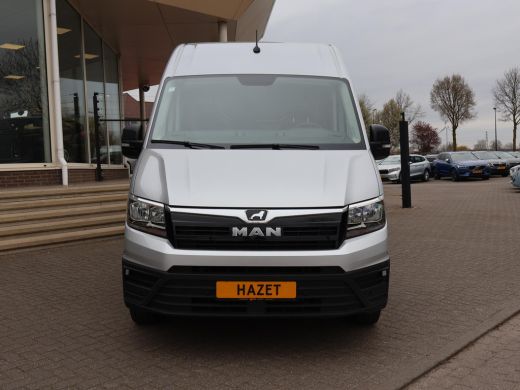 MAN TGE 35 3.140 AUT. L4H3 ZILVERGRIJS + CAMERA | APPLE CARPLAY | ANDROID AUTO | DAB | NAVIGATIE ActivLease financial lease