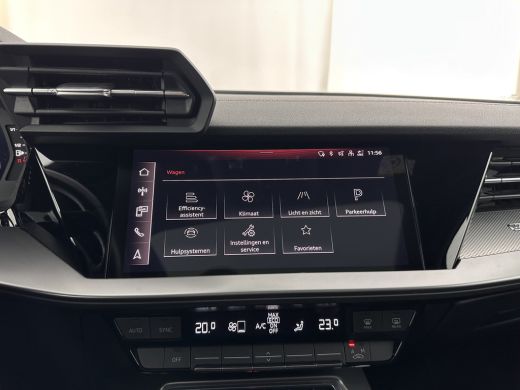 Audi A3 Limousine 30 TFSI S-Line Edition (INCL-BTW) Aut. *PANO | LEATHER-FABRIC | FULL-LED | AMBIENTLIGHT... ActivLease financial lease