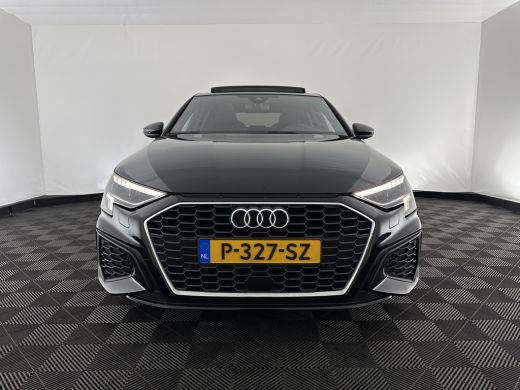 Audi A3 Limousine 30 TFSI S-Line Edition (INCL-BTW) Aut. *PANO | LEATHER-FABRIC | FULL-LED | AMBIENTLIGHT... ActivLease financial lease