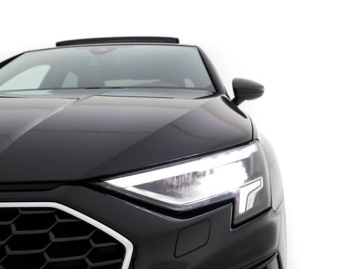 Audi A3 Limousine 30 TFSI S-Line Edition (INCL-BTW) Aut. *PANO | LEATHER-FABRIC | FULL-LED | AMBIENTLIGHT... ActivLease financial lease