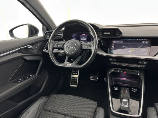 Audi A3 Limousine 30 TFSI S-Line Edition (INCL-BTW) Aut. *PANO | LEATHER-FABRIC | FULL-LED | AMBIENTLIGHT... ActivLease financial lease
