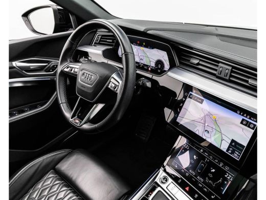 Audi e-tron 55 Quattro S-LINE 95 kWh (300kW/408pk) ** MATRIX, S-SPORTST, DIAMANT LEDER, PANO, VERW. ST, 21-in... ActivLease financial lease