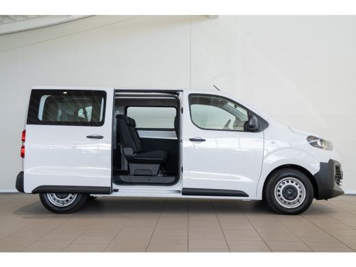 Fiat E-Scudo 75kWh 9 Persoons | 11 kW lader | 2 zitplaatsen rechtsvoor | Achterdeuren met ruiten ActivLease financial lease