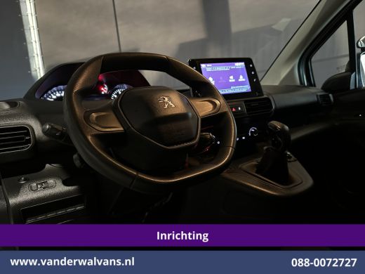 Peugeot Partner 1.5 BlueHDI 102pk L1H1 inrichting Omvormer Euro6 Airco | Trekhaak | Apple Carplay | Cruisecontrol... ActivLease financial lease