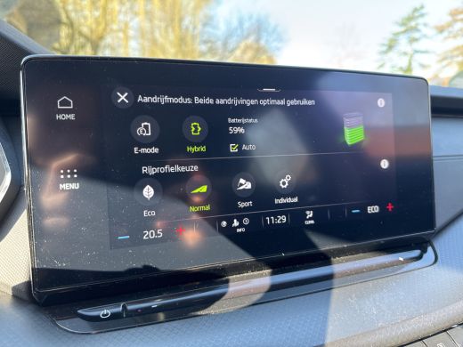 Skoda Octavia Combi TSI iV 204PK PHEV BUSINESS EDITION VIRTUAL/CRUISE/CARPLAY ActivLease financial lease