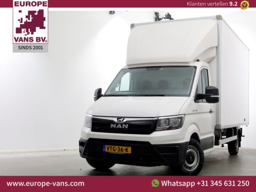 MAN TGE 3.180 2.0 177pk DSG-Automaat Bakwagen met achterdeuren 235cm Hoog 01-2023