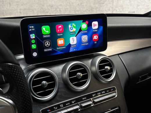 Mercedes-Benz C-Klasse 180 AMG Sport 156Pk Automaat (VIRTUAL COCKPIT, APPLE CARPLAY, GROOT NAVI, CAMERA, LEDER, STOELVER... ActivLease financial lease