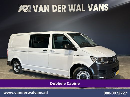 Volkswagen Transporter 2.0 TDI 150pk L2H1 Dubbele Cabine Airco | 5-Zits | Navigatie | Apple Carplay | Cruisecontrol Andr...