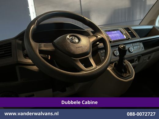 Volkswagen Transporter 2.0 TDI 150pk L2H1 Dubbele Cabine Airco | 5-Zits | Navigatie | Apple Carplay | Cruisecontrol Andr... ActivLease financial lease