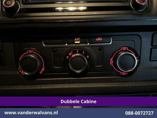 Volkswagen Transporter 2.0 TDI 150pk L2H1 Dubbele Cabine Airco | 5-Zits | Navigatie | Apple Carplay | Cruisecontrol Andr... ActivLease financial lease