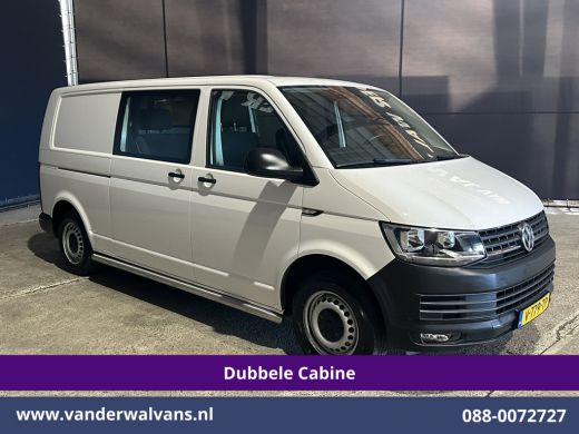 Volkswagen Transporter 2.0 TDI 150pk L2H1 Dubbele Cabine Airco | 5-Zits | Navigatie | Apple Carplay | Cruisecontrol Andr... ActivLease financial lease