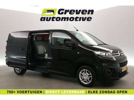Citroën Jumpy 2.0 BlueHDI L3H1 | Dubbele Cabine | Airco | Cruise | Parkeersens. | Trekhaak | Kasten
