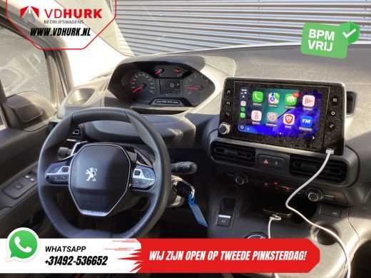 Peugeot Partner 1.5 HDI 130 pk Aut. L2 NL Auto/ 3Pers./ Carplay/ Airco/ Navi/ Imperiaal/ Cruise/ PDC/ DAB/ Trekhaak ActivLease financial lease