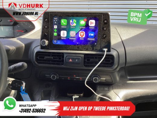 Peugeot Partner 1.5 HDI 130 pk Aut. L2 NL Auto/ 3Pers./ Carplay/ Airco/ Navi/ Imperiaal/ Cruise/ PDC/ DAB/ Trekhaak ActivLease financial lease