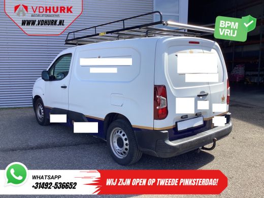 Peugeot Partner 1.5 HDI 130 pk Aut. L2 NL Auto/ 3Pers./ Carplay/ Airco/ Navi/ Imperiaal/ Cruise/ PDC/ DAB/ Trekhaak ActivLease financial lease