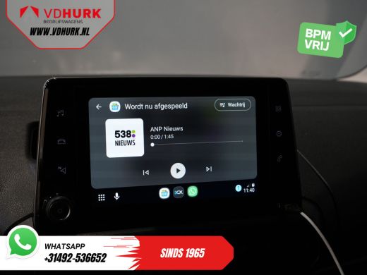 Peugeot Partner 1.5 HDI 130 pk Aut. L2 NL Auto/ 3Pers./ Carplay/ Airco/ Navi/ Imperiaal/ Cruise/ PDC/ DAB/ Trekhaak ActivLease financial lease