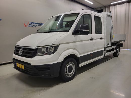 Volkswagen Crafter 2.0TDI Dubbele Cabine Kipper 3000kg Trekgewicht Euro 6! ActivLease financial lease