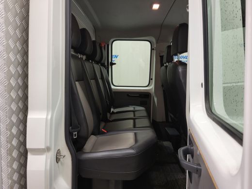 Volkswagen Crafter 2.0TDI Dubbele Cabine Kipper 3000kg Trekgewicht Euro 6! ActivLease financial lease