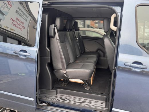 Ford Transit Custom 320 2.0 TDCI L1H1 Sport DC / MEGA FULL / DUBBEL CABINE / CAMERA / GARANTIE ActivLease financial lease