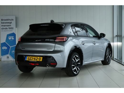 Peugeot 208 Hybrid 110 e-DCS6 GT | Cruise Control | Camera | Carplay | Keyless | Sfeerverlichting | LED | LMV... ActivLease financial lease