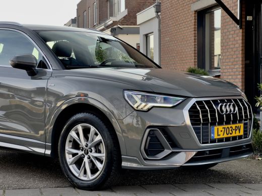 Audi Q3 35 TFSI AUT7 S-LINE LEDER NAVI DIGI-DASH CARPLAY LED 18 INCH-LMV PDC ActivLease financial lease
