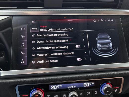 Audi Q3 45 TFSI e Plug-In Hybrid S Line BLACK-LINE | VIRTUAL | CAMERA | EL-ACHTERKLEP ActivLease financial lease
