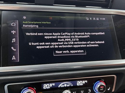 Audi Q3 45 TFSI e Plug-In Hybrid S Line BLACK-LINE | VIRTUAL | CAMERA | EL-ACHTERKLEP ActivLease financial lease
