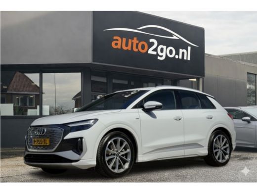 Audi Q4 e-tron 40 3xS-LINE 77 kWh 89,6%SOH LEDER 20 INCHE-LMV CAMERA-360 DIGI-DASH NAVI LED PDC