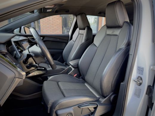 Audi Q4 e-tron 40 3xS-LINE 77 kWh 89,6%SOH LEDER 20 INCHE-LMV CAMERA-360 DIGI-DASH NAVI LED PDC ActivLease financial lease