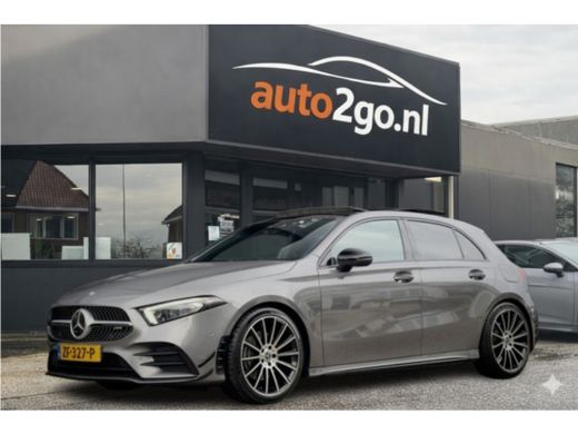 Mercedes-Benz A-Klasse 220 AUT7 35AMG-PAKKET 285PK PANODAK LEDER CAMERA DIGI-DASH APPLE-CARPLAY LED LMV-19INCHE PDC