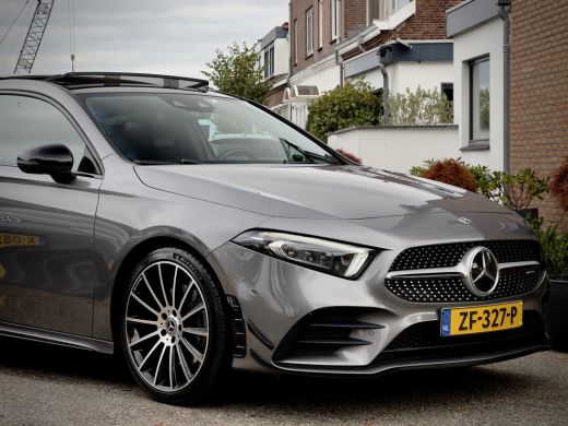 Mercedes-Benz A-Klasse 220 AUT7 35AMG-PAKKET 285PK PANODAK LEDER CAMERA DIGI-DASH APPLE-CARPLAY LED LMV-19INCHE PDC ActivLease financial lease