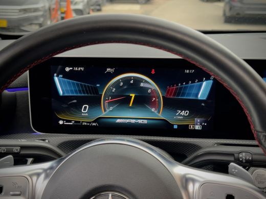 Mercedes-Benz A-Klasse 220 AUT7 35AMG-PAKKET 285PK PANODAK LEDER CAMERA DIGI-DASH APPLE-CARPLAY LED LMV-19INCHE PDC ActivLease financial lease