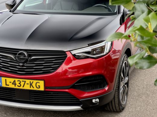 Opel Grandland X 1.6 TURBO AUT8 HYBRID4 TWO-TONE ULTIMATE 72D.KM 200PK. LEDER NAVI CAMERA APPLE-CARPLAY LED 19 INC... ActivLease financial lease