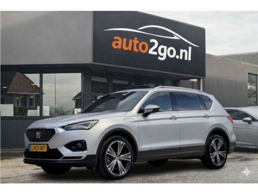 Seat Tarraco 1.4 TSI AUT6 E-HYBRID PHEV XCELLENCE. PANODAK VOL-LEDER 20 INCH-LMV NAVI CAMERA DIGI-DASH APPLE-C...