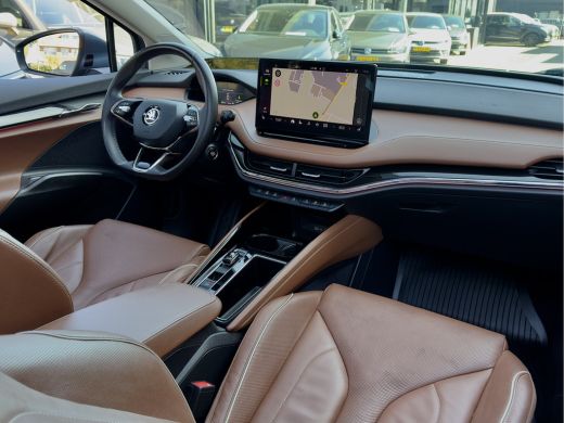 Skoda Enyaq iV 80. PANODAK VOL-LEDER NAVI CAMERA360 DIGI-DASH APPLE-CARPLAY LED 22 INCH-LMV PDC ActivLease financial lease