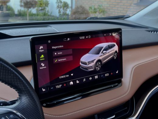 Skoda Enyaq iV 80. PANODAK VOL-LEDER NAVI CAMERA360 DIGI-DASH APPLE-CARPLAY LED 22 INCH-LMV PDC ActivLease financial lease