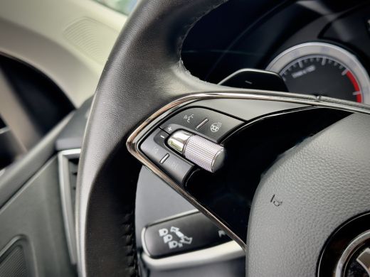 Skoda Karoq 1.5 TSI AUT7/DSG ACT EDITION LEDER NAVI AIRCO PARK-ASSIST APPLE-CARPLAY LED LMV PDC ActivLease financial lease